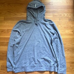 Rhoback Hesi Performance Hoodie Men’s Large Heather Steel Gray